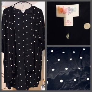 LuLaRoe Polkadot Chiffon Lindsay NWOT